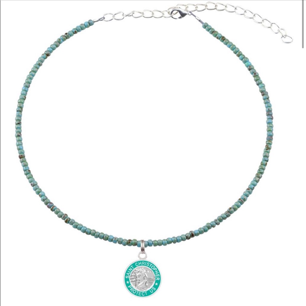 Jade & Teal Choker